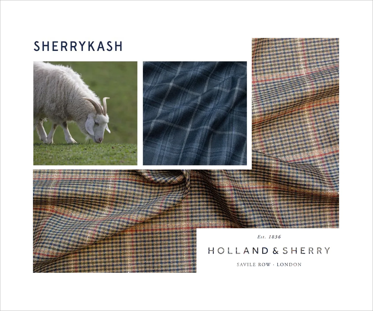 SHERRYKASH布料與來源的羊
