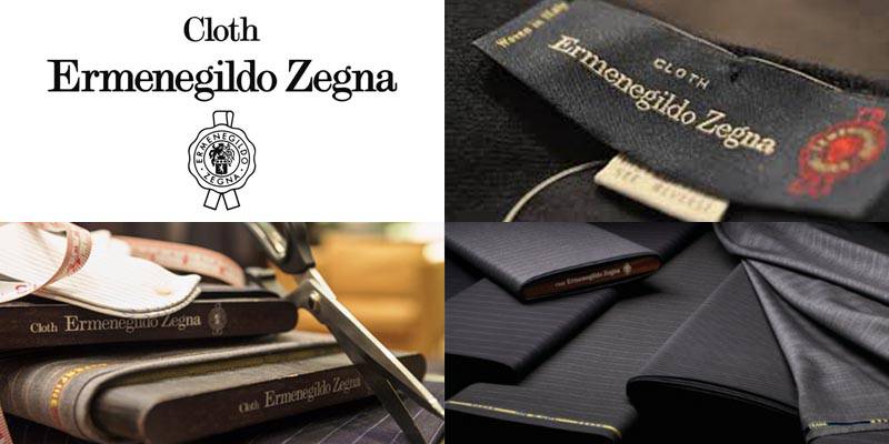 Ermenegildo Zegna 大衣,西裝面料