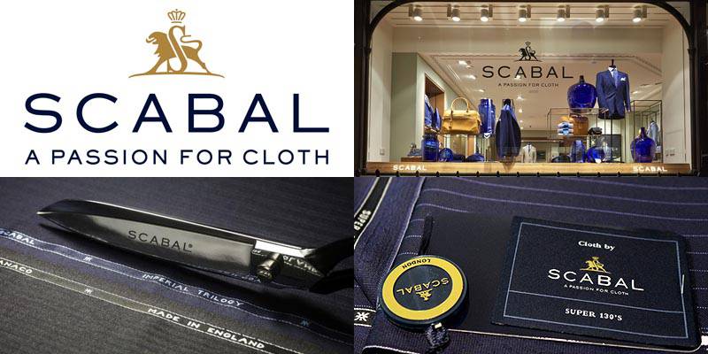 Scabal 大衣,西裝面料