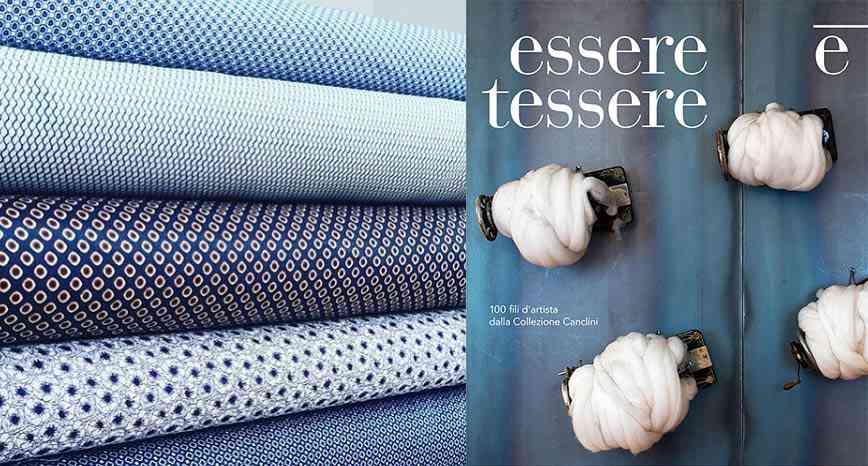 Canclini襯衫面料與棉線示意圖