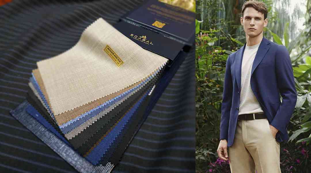 馬海毛西裝面料