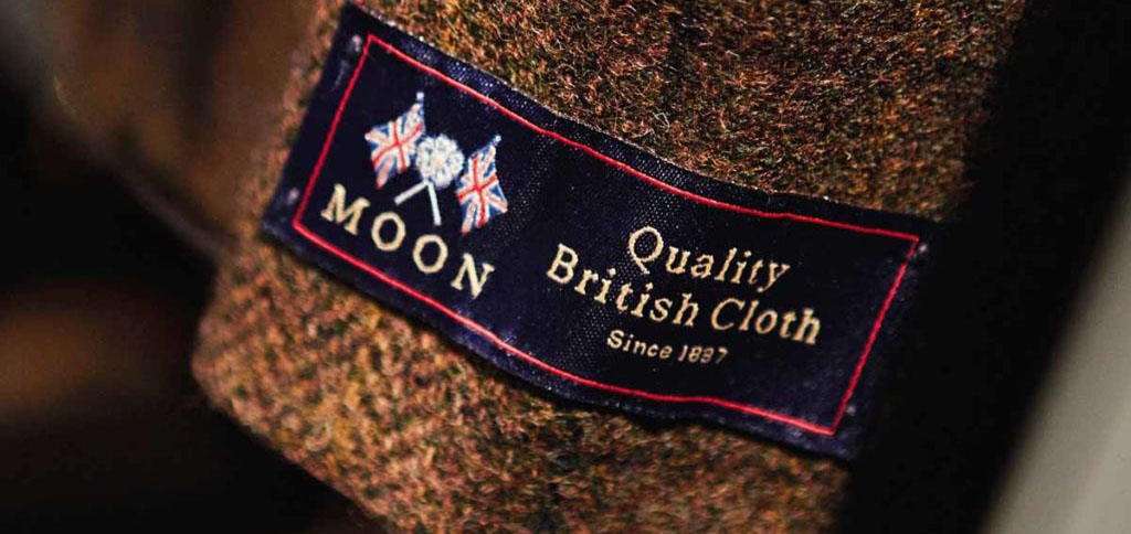 英國Moon品牌粗花呢西裝面料