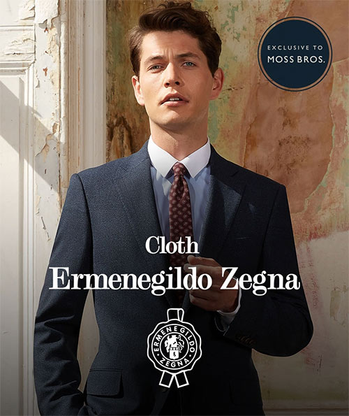 zegna純色黑西裝