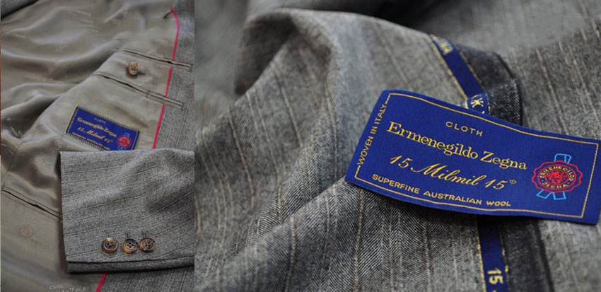 Zegna 高級面料 15Milmil15、14Milmil14、13Milmil13