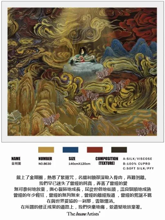 西裝內裡圖案介紹小卡-緊箍咒