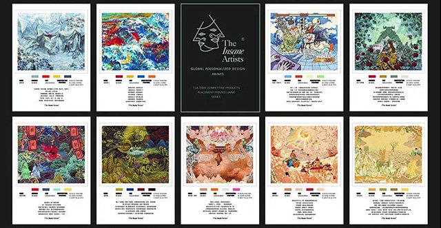 西裝內裡花紋各式小卡集結-圖2