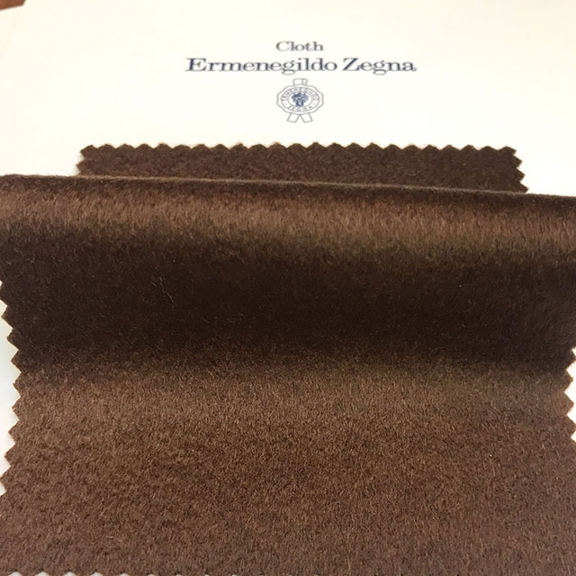 I PREZIOSI wintertime 深灰色西裝面料