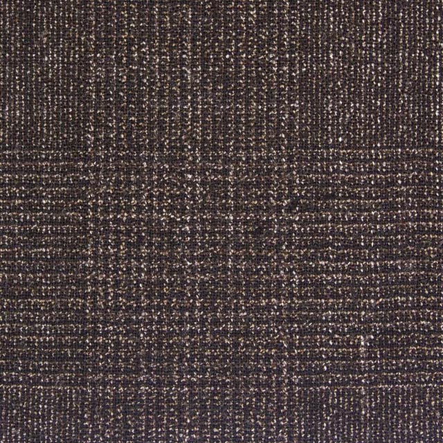 TRAVELLER WOOL & SILK系列布料-深灰細格紋