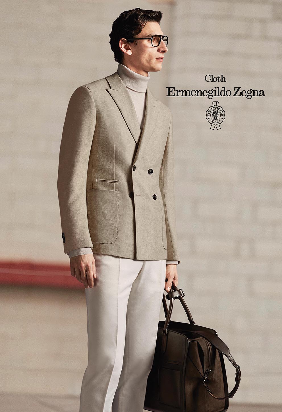 14 MILMIL 14系列米色西裝面料