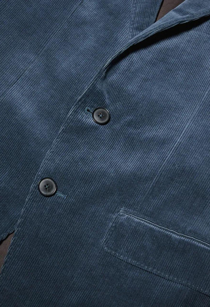 CASHCO系列紅色燈芯絨西裝外套