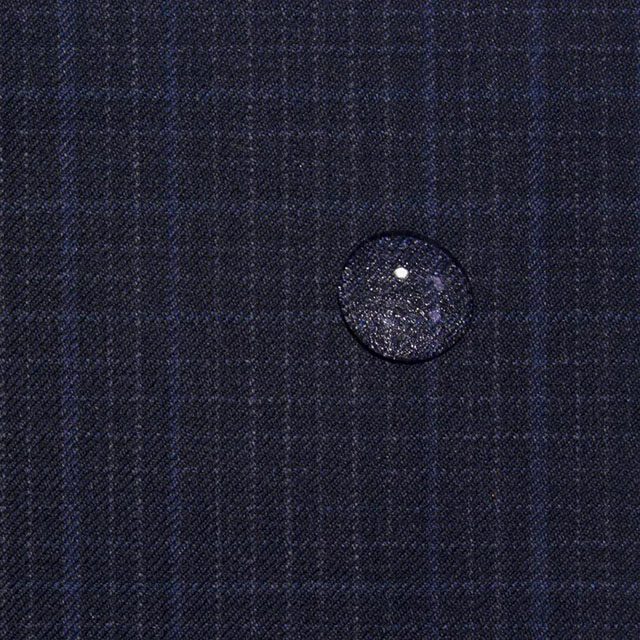 TRAVELLER μCRONSPHERE灰色格紋防水西裝面料