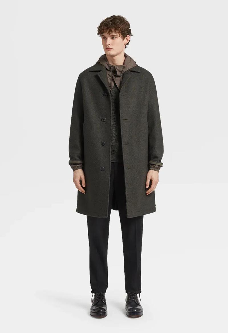 ELECTA系列灰色風衣