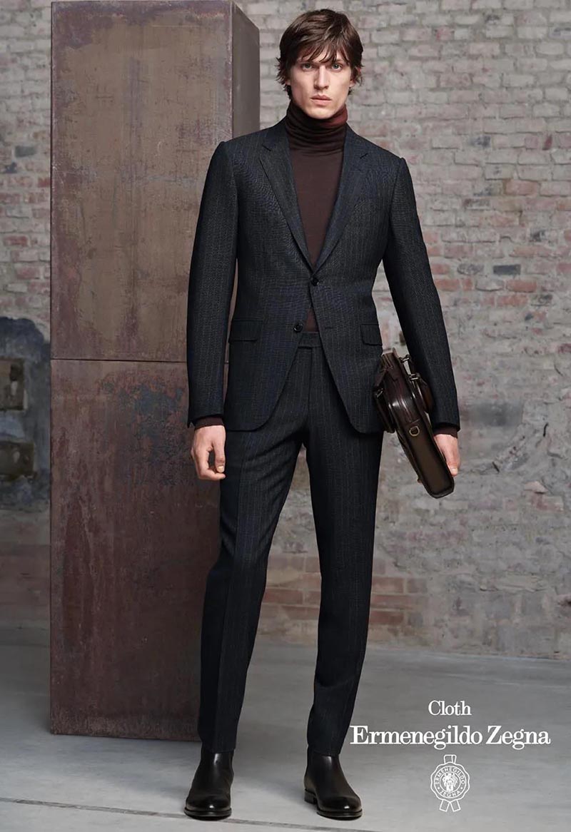 ELECTA系列黑色西裝