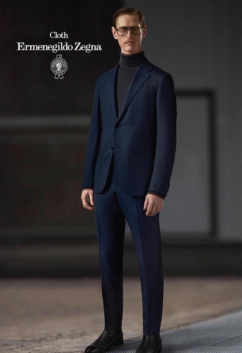 Zegna LOOP系列藍色西裝