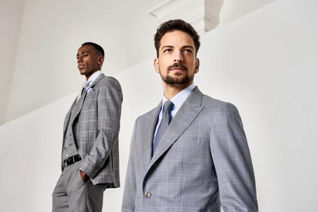 SCABAL-CROSSOVER 1+1=4系列-淺灰色西服