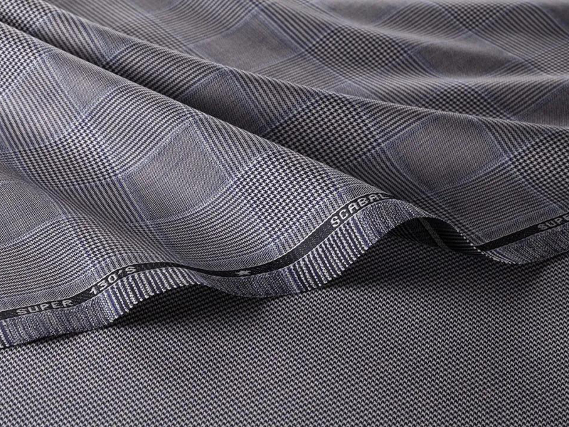 SCABAL-CROSSOVER 1+1=4系列-灰色格紋面料