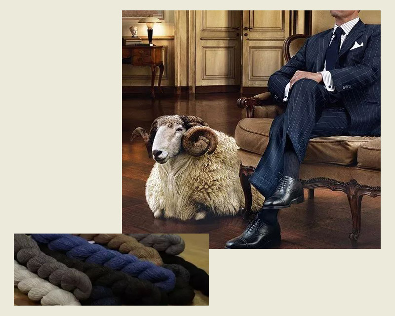 優秀面料Marzoni生產Cashmere Wool