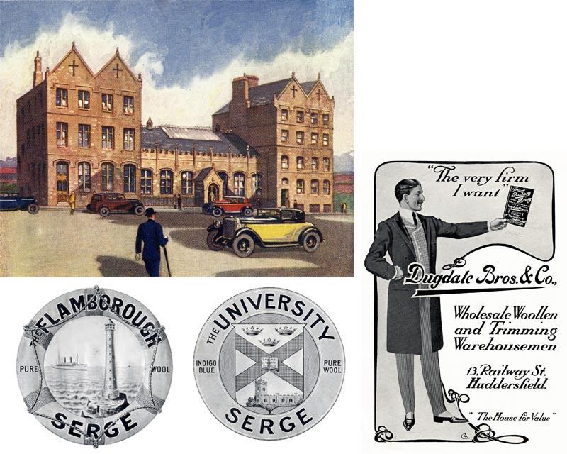 道格代爾本身就是專做精紡毛面料