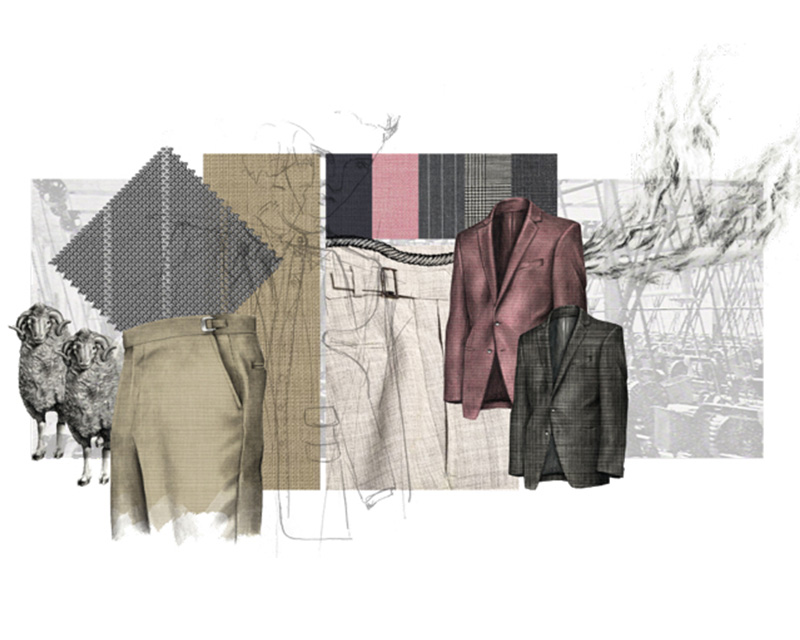 TROPICALAIR男士西裝面料