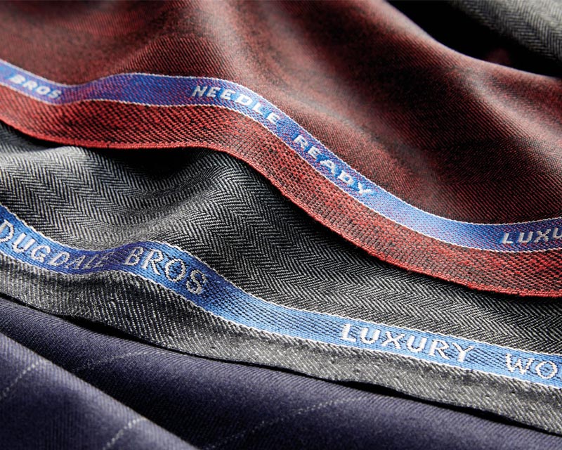 道格代爾有許多西裝面料