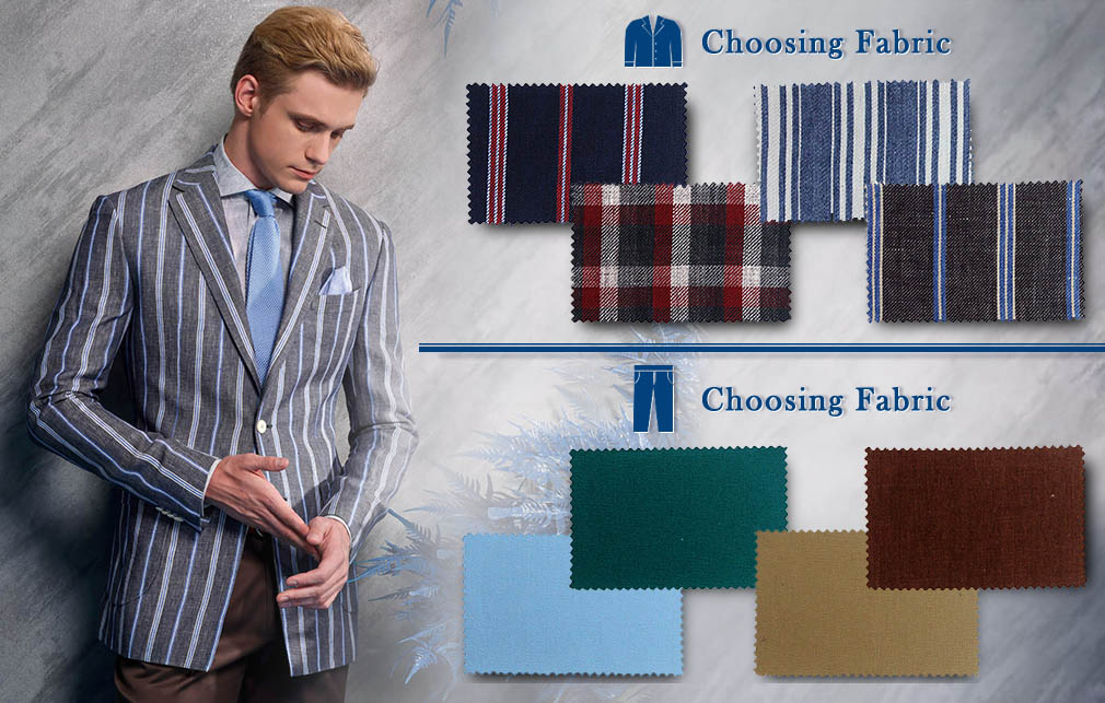 MARZONI春夏亞麻西裝面料