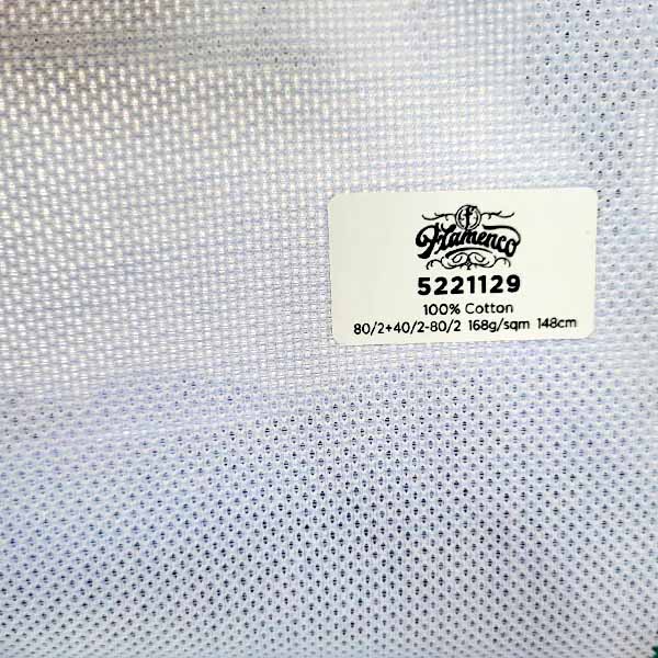 FLAMENCO素面純棉紗羅襯衫面料