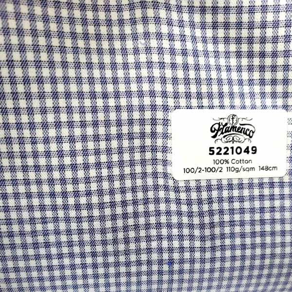 FLAMENCO純棉小絡紋襯衫面料