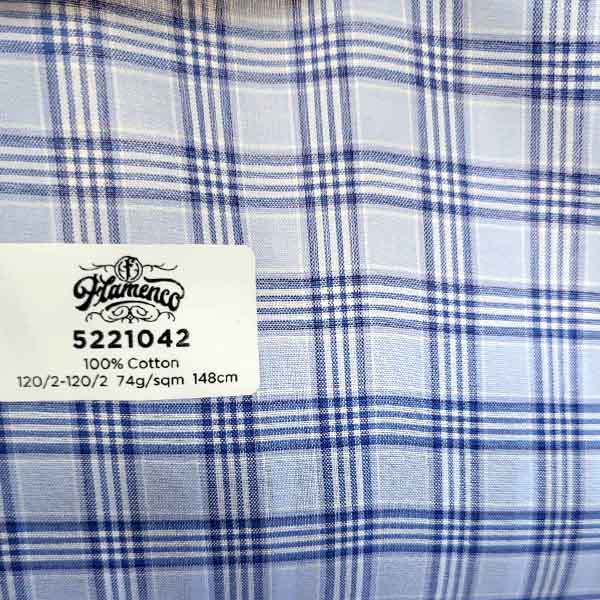FLAMENCO格紋襯衫面料