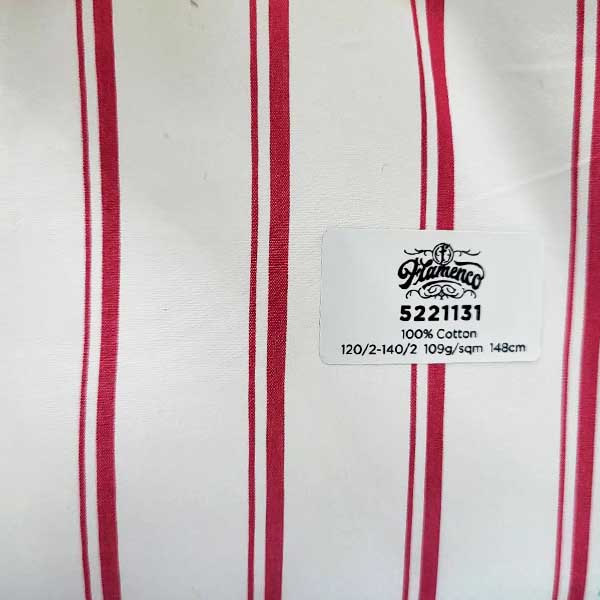 FLAMENCO條紋襯衫面料