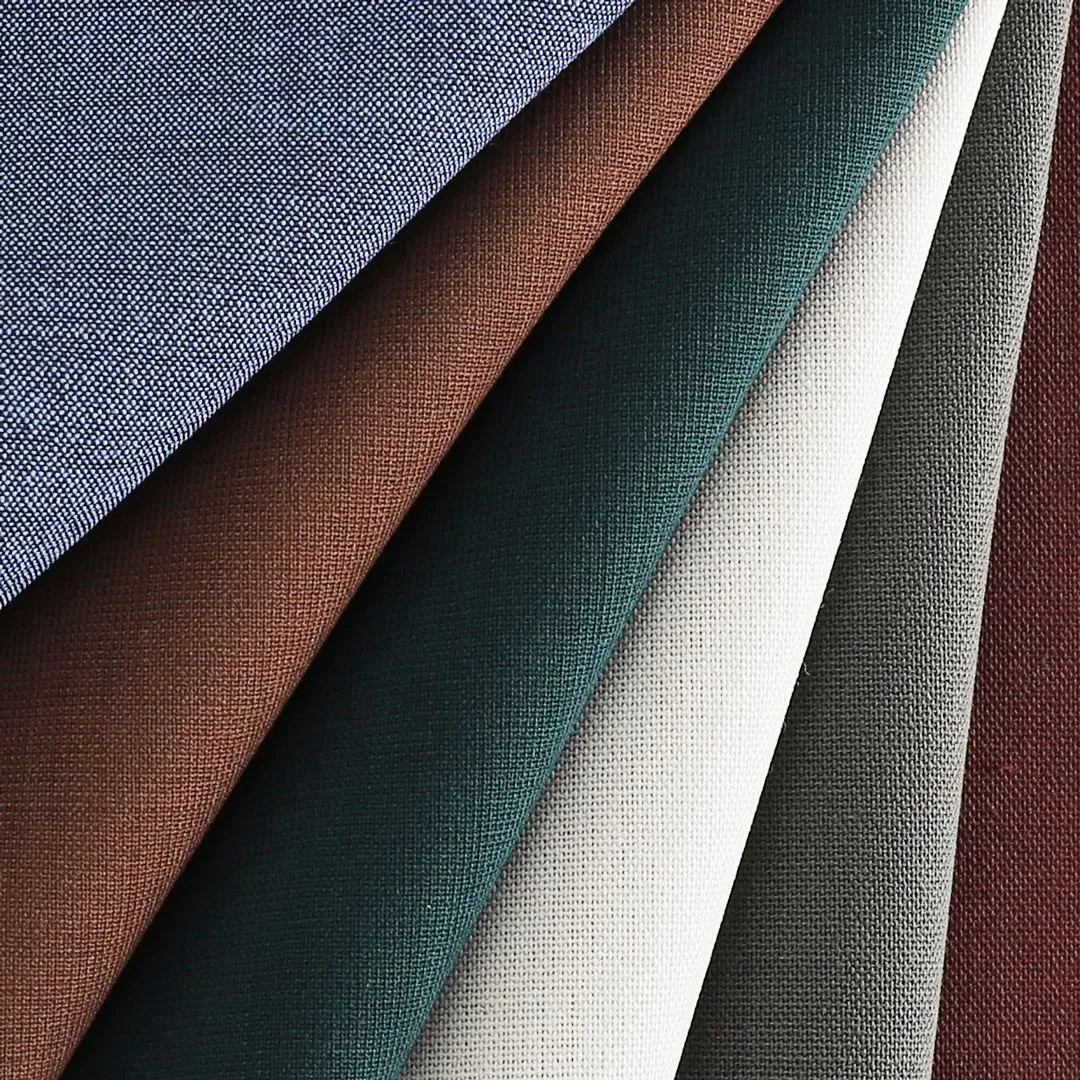 DRAGO BlueFeel Super 140's各色素色面料