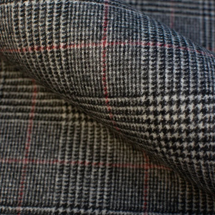 CLASSIC WOOLLEN FLANNEL系列-經典格紋法蘭絨面料