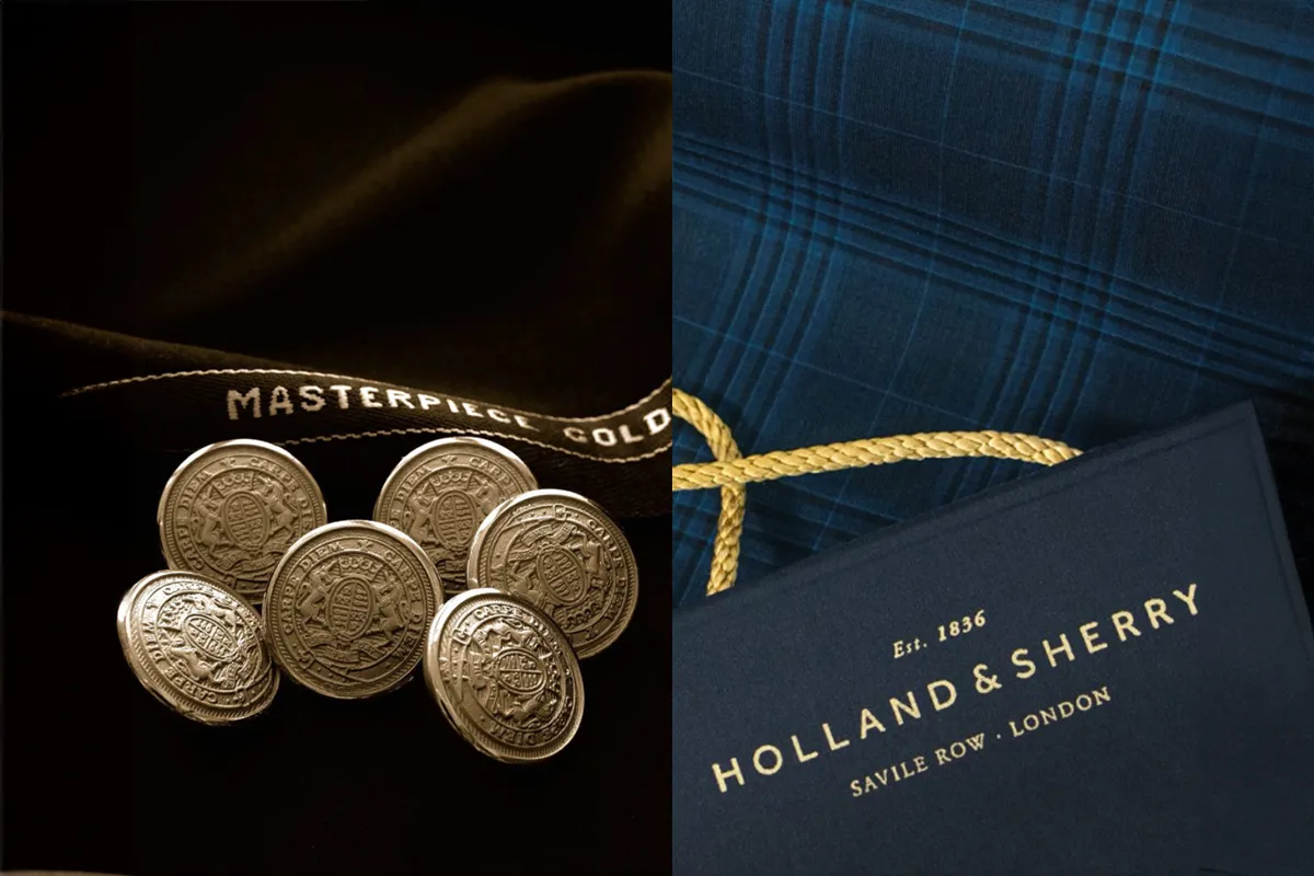 Holland & Sherry奢華鈕釦配件及布料本