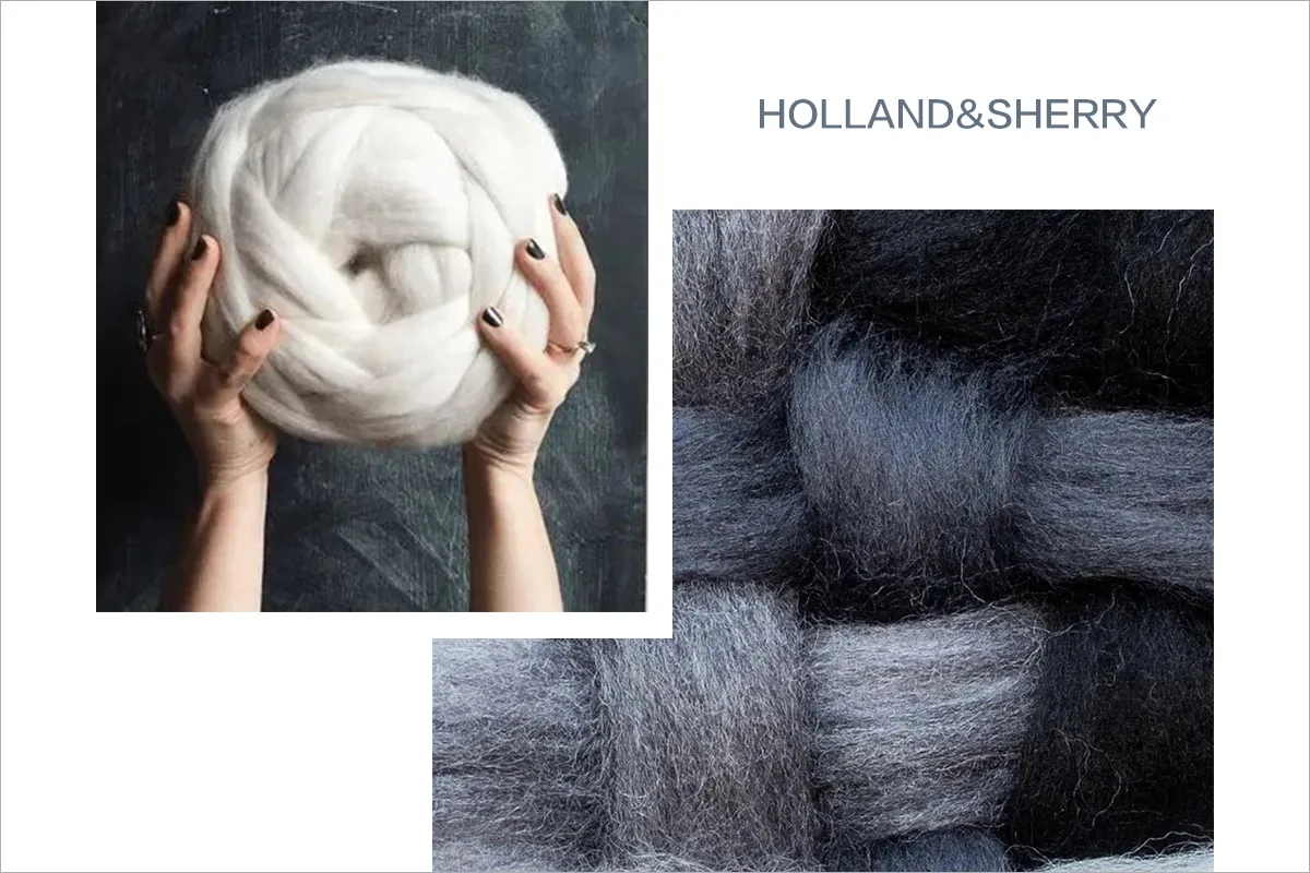Holland & Sherry採用的羊毛