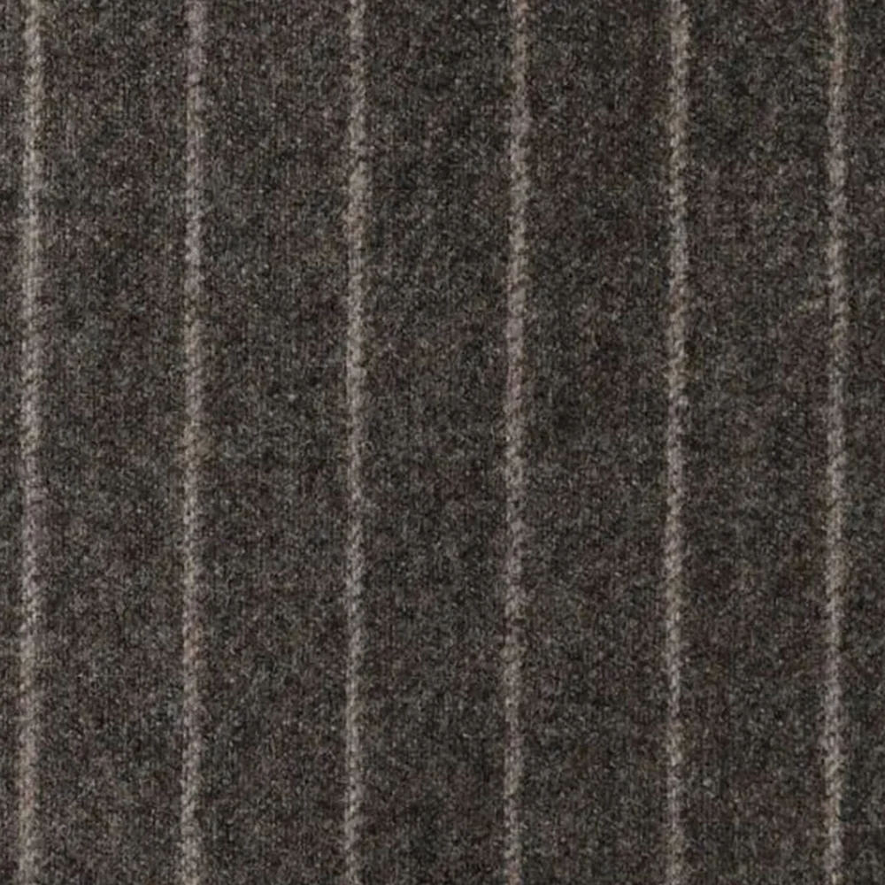 VBC Winter Flannels系列深灰色條紋法蘭絨西裝面料