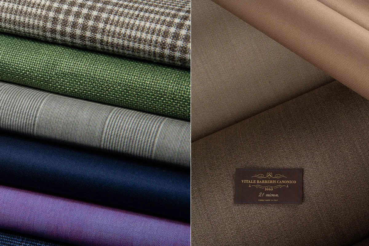 Vitale Barberis Canonico 21 Micron 西裝面料