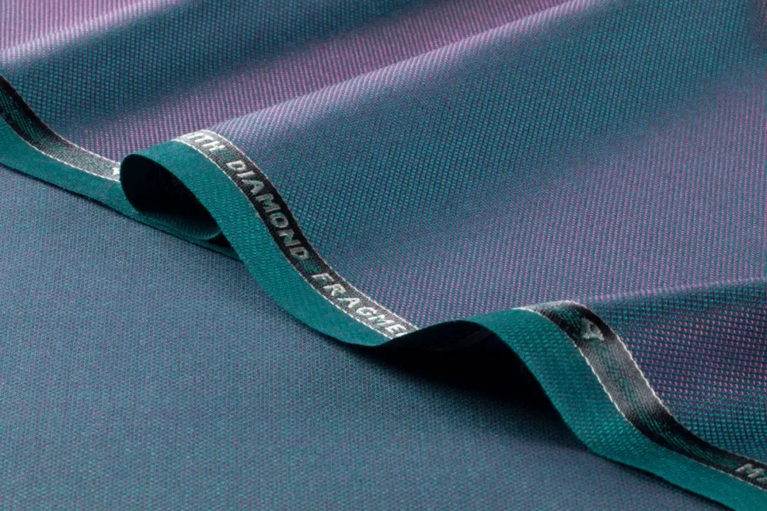 SCABAL藍色鑽石紗西裝面料