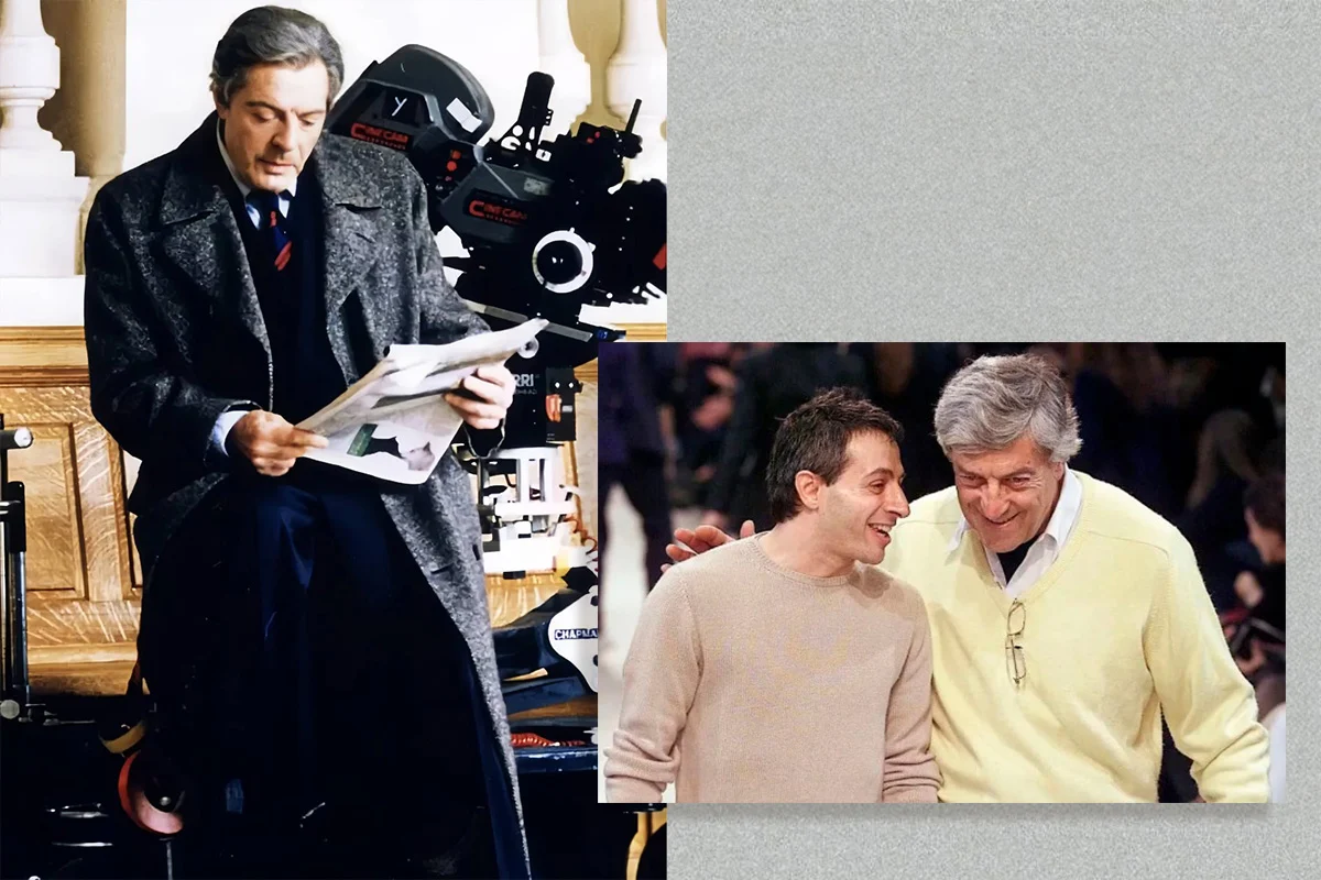 Giorgio Armani 與  Nino Cerruti 