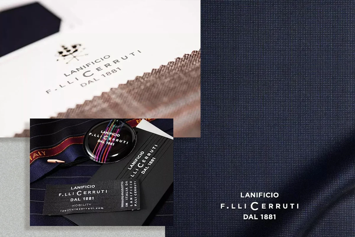 CERRUTI 1881 布料特寫