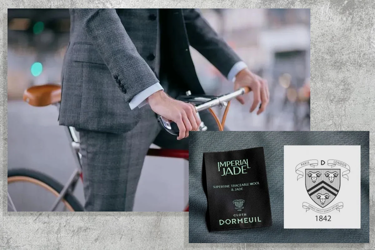 Dormeuil西裝與布標