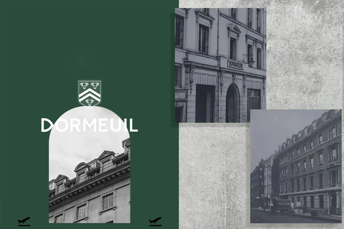 Dormeuilt的總部及在倫敦的第一家店