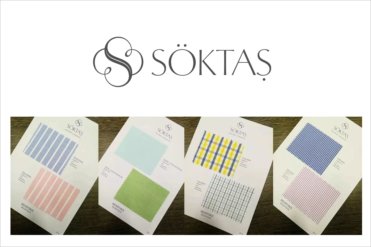 SÖKTAŞ單張襯衫面料布卡