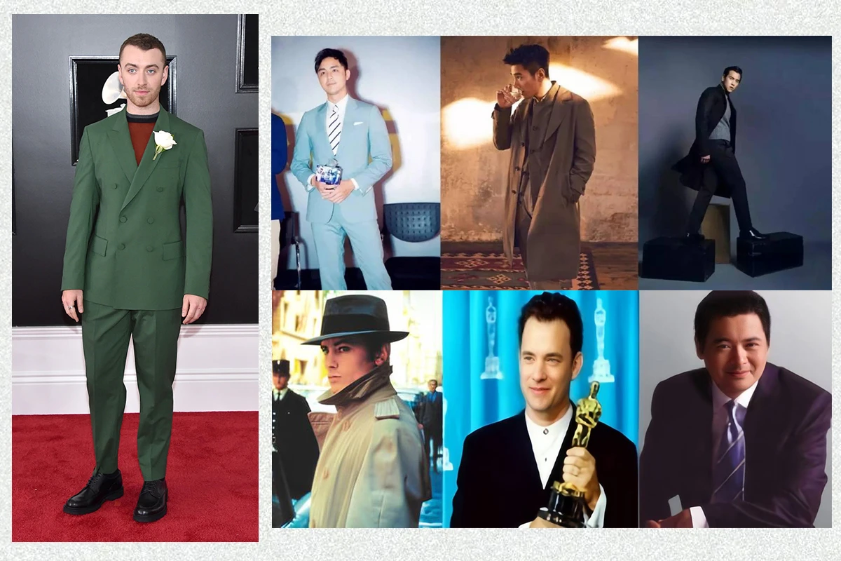 巨星名人們都穿著CERRUTI 1881