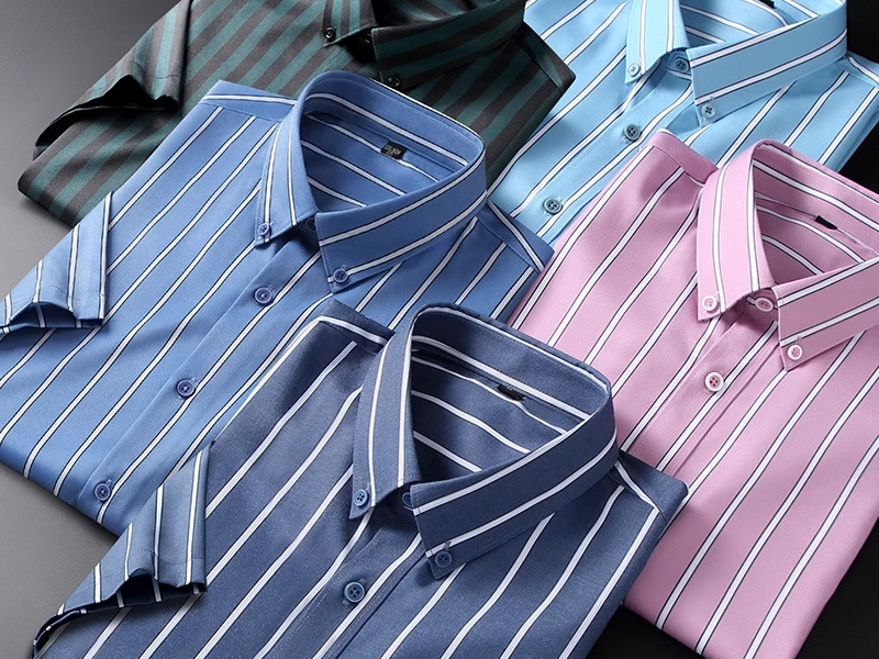 各色各式化纖襯衫