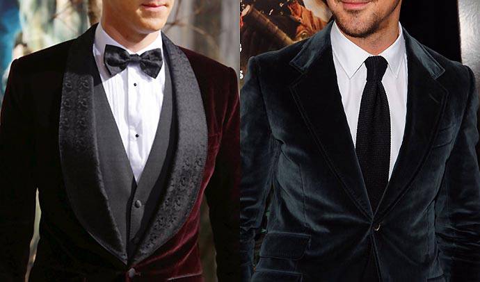 天鵝絨紳士禮服