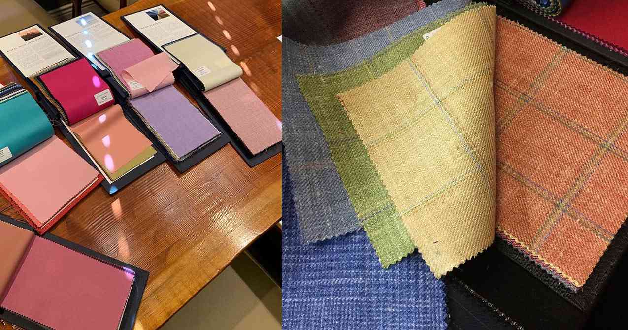 泡泡紗及棉質西裝面料