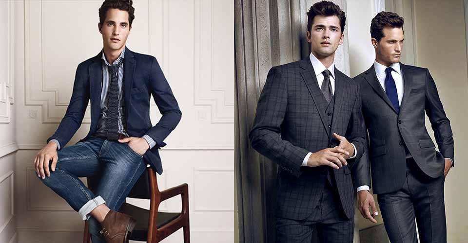 休閒西裝穿搭與上班西裝套裝