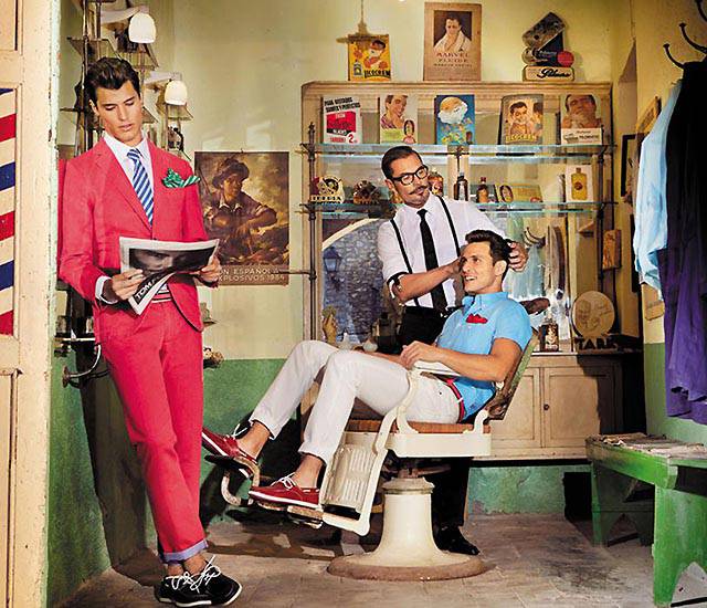 復古紳士打扮的男士們