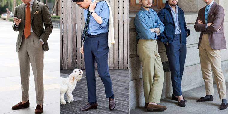 休閒西裝外套及襯衫的混搭風