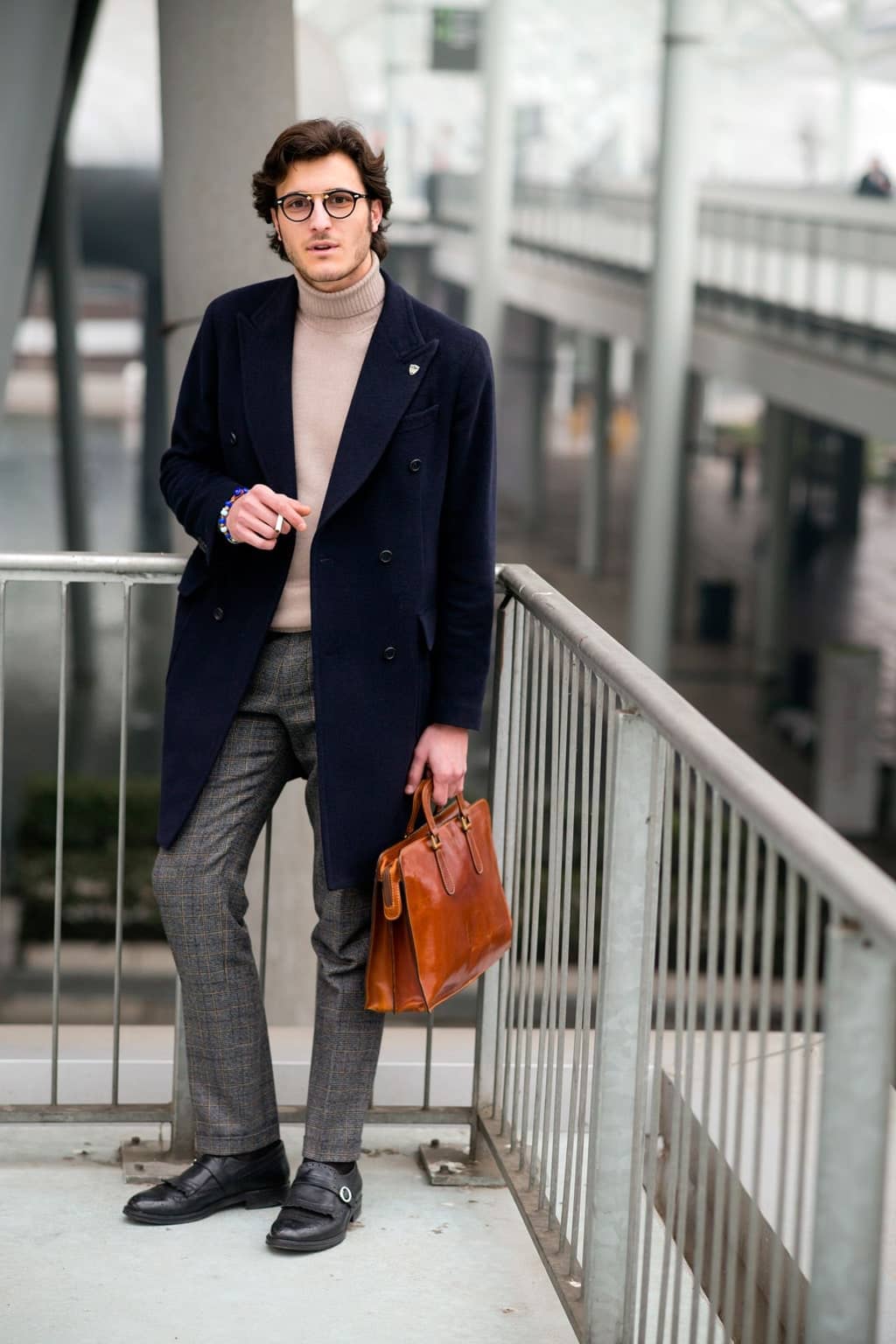 黑色絲絨西裝大衣