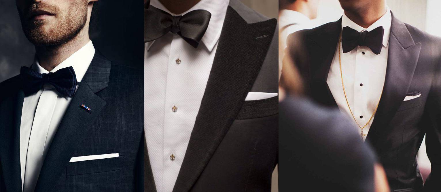 黑領結男士禮服
